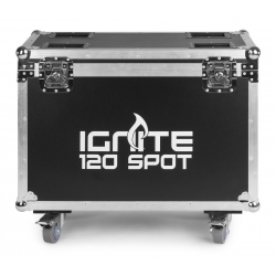 ZESTAW 2x Głowa ruchoma 120W LED SPOT BeamZ IGNITE120 z dedykowanym case'm